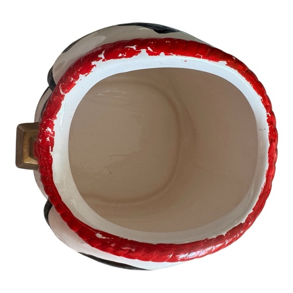 VTG Black & White Cow Ceramic Cookie Jar - Picture 5 of 10